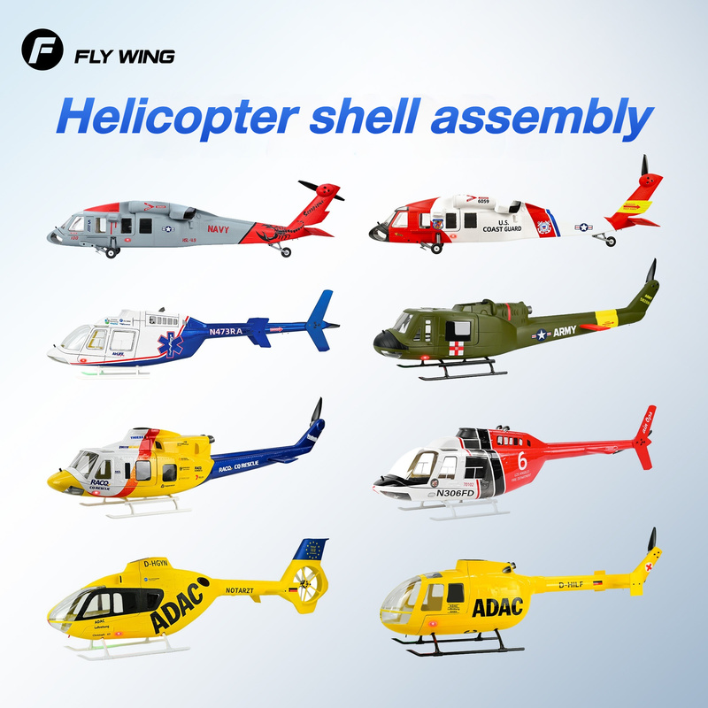Rc Helicopter Large - 플라이윙 클래스 470 블랙 호크 RC