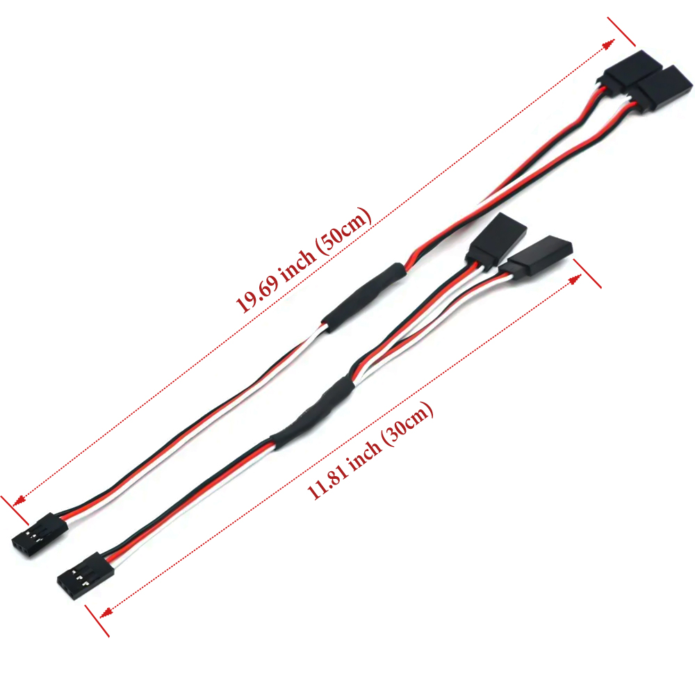 5/8/10개 RC 서보 Y 연장 케이블 300mm 5 - Rc Helicopter Parts 리뷰 및 가격